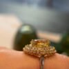 Natural Citrine Birthstone Pendant – 5.43 Carat Oval-Cut Citrine in 925 Sterling Silver with Zircon Accents | November Birthstone Jewelry Gift - 图片 4